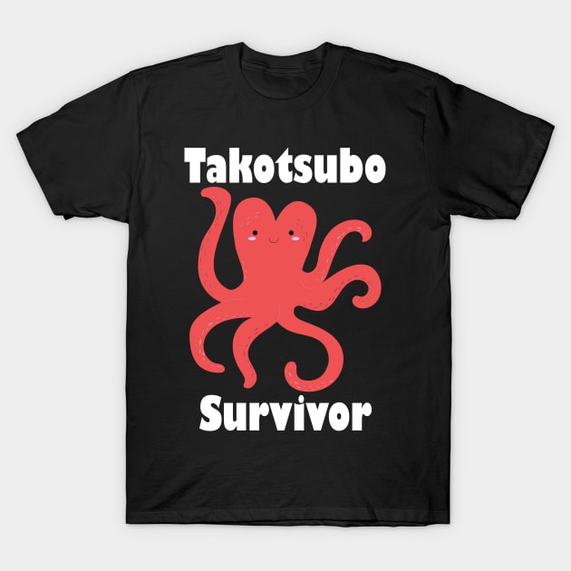 Takotsubo survivor T-Shirt by kikibul